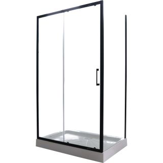 Душевой уголок Cerutti SPA GLORIA120B черный